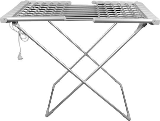 Newest Foldable Heated Floor Clothes Drying Rack made of Aluminum 230W with Hanging Length 12m