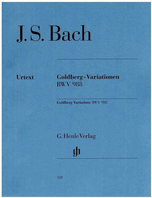 G. Henle Verlag Bach - Goldberg-Variationen BWV 988 pentru Pian