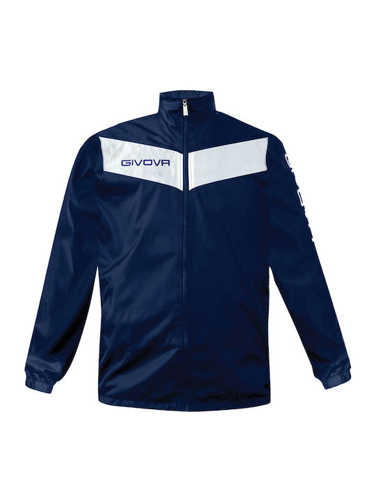 Scudo Jacket Windproof Blue / White