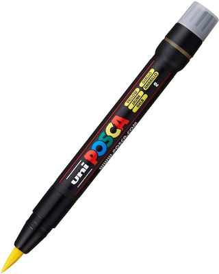 Posca PCF-350 Permanent Marker 10mm 2 Yellow