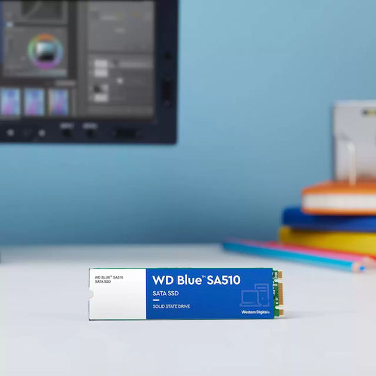 Western Digital Blue SA510 SSD 250GB M.2 Type with SATA III Connection WDS250G3B0B