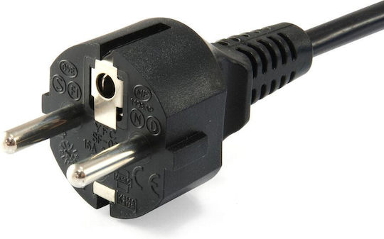 Equip Schuko - IEC C5 Kabel 3m Schwarz (112151)