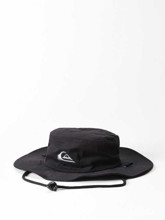 Quiksilver Bushmaster Safari Boonie Fabric Men's Hat Safari Style Black