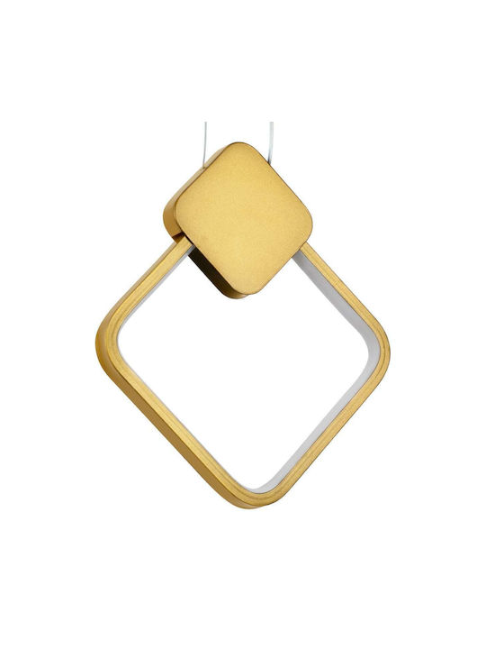 GloboStar Mary Pendant Light Gold 20x28.5cm