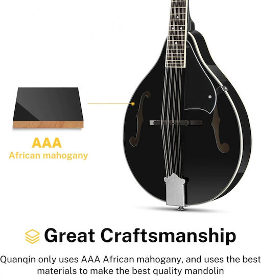 Donner EC-1207 Set Acoustic Mandolin