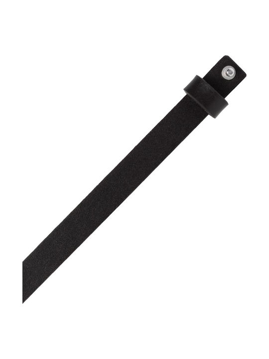 Leder Damen Gürtel Schwarz
