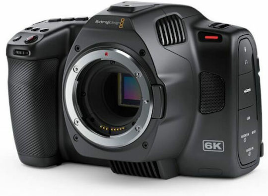 Blackmagic Design Βιντεοκάμερα 4K DCI Pocket Cinema Camera 6K G2 Αισθητήρας CMOS Αποθήκευση σε Κάρτα Μνήμης με Οθόνη Αφής 5" και HDMI