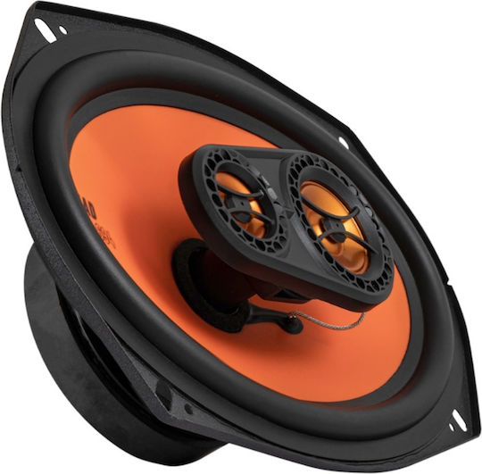 Gas Audio Power Car Speaker Set MAD X1-694 with 100W RMS (3 Way)