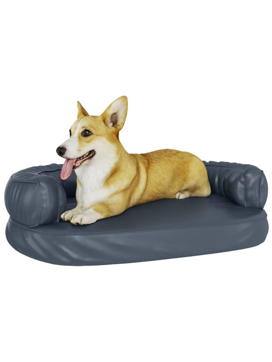 vidaXL Sofa Dog Bed Orthopedic Dark Blue 75x53cm.