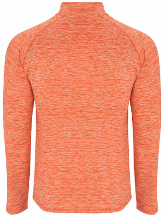 Melbourne Long Sleeve Athletic Blouse Orange