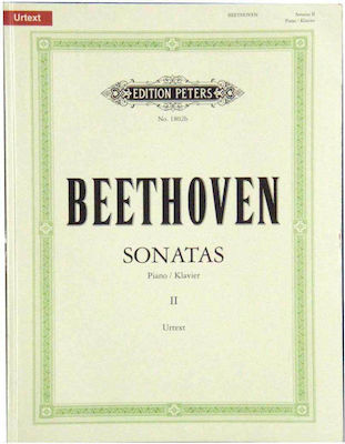 Edition Peters Beethoven - Piano Sonatas Vol.2 Παρτιτούρα για Πιάνο