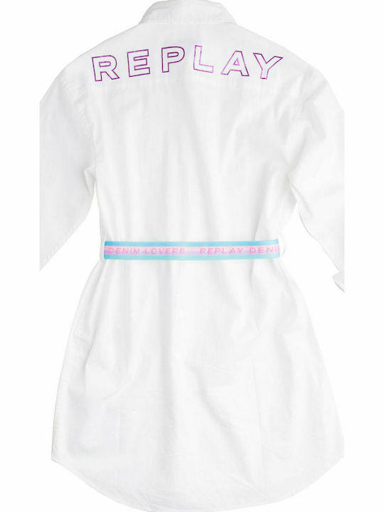 Rochie pentru Copii Mânecă lungă Alb