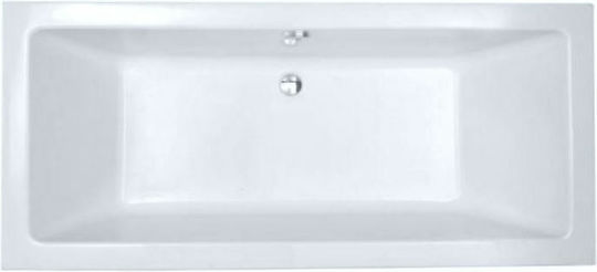 Sanitec Quadra Q Μπανιέρα Ακρυλική 170x75x65cm