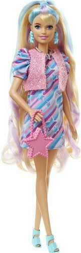 Barbie Totally Hair Păpușă Pentru 3+ Ani 32cm