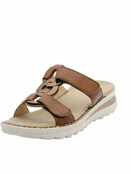 Ara Anatomic Women's Platform Wedge Sandals Brown