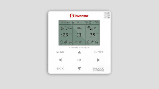Inventor Топлопомпа 8.3кВт Едната фаза 65°C Сплит