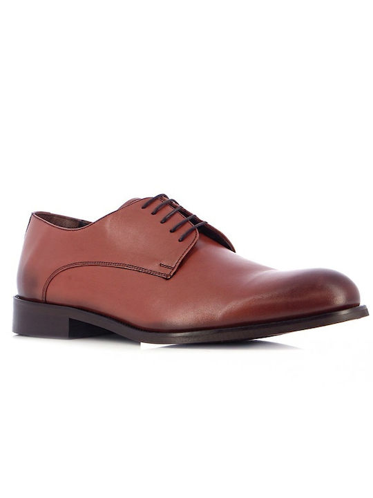 Fratelli Petridi Men's Leather Dress Shoes Tabac Brown