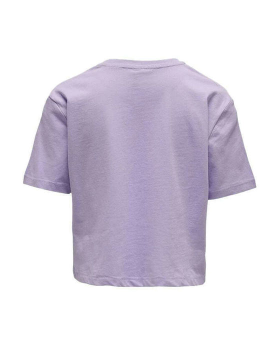 Kids Only T-shirt Λιλά