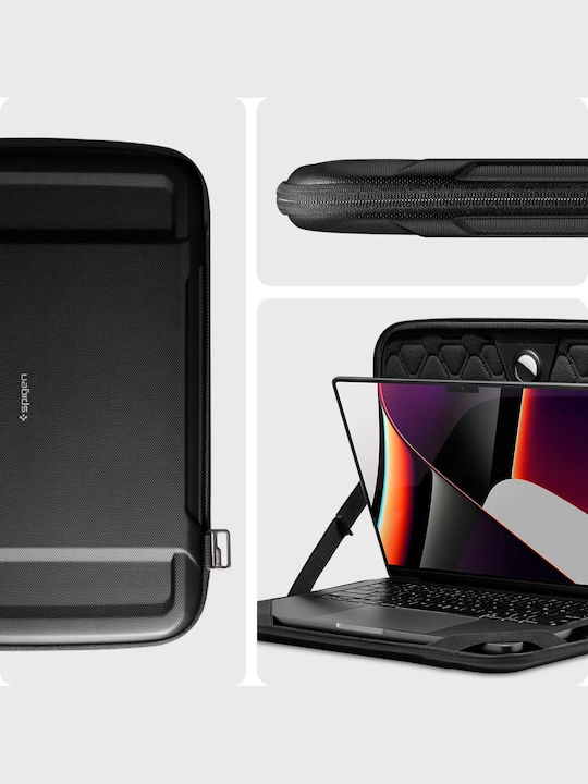 Spigen Rugged Armor Pro Pouch Case for 16" Laptop Black