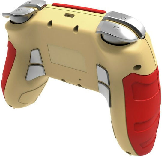 iPega P4020A Iron Man Ασύρματο Gamepad για PS4 Κόκκινο