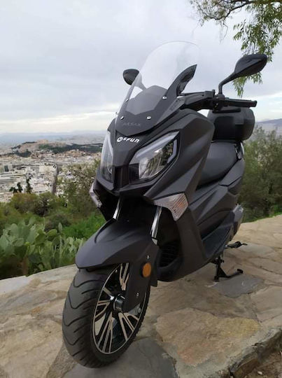 Tiger Elektroroller Leistung 7000W mit Höchstgeschwindigkeit 108km/h Reichweite 250km Gray Farbe