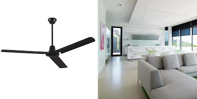 Gruppe NK56 Commercial Ceiling / Wall-Mounted Fan 70W 142cm