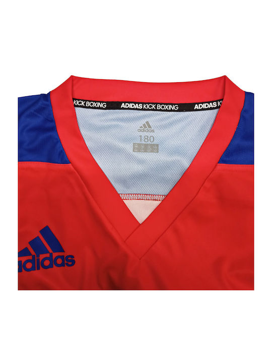 adidas Ανδρική Στολή Kick Boxing Κόκκινη