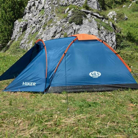 Camp NC6010 Hiker Camping Tent Tunnel Mountaineering Blue 4 Seasons For 2 People Waterproof 3000mm 315x150x105cm