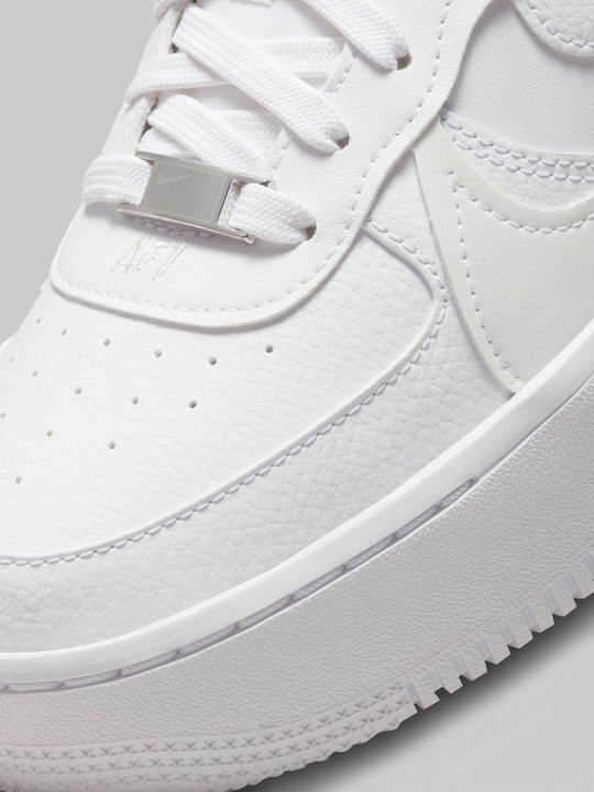 Air Force 1 Plt.af.orm Γυναικεία Flatforms Sneakers White / Summit White