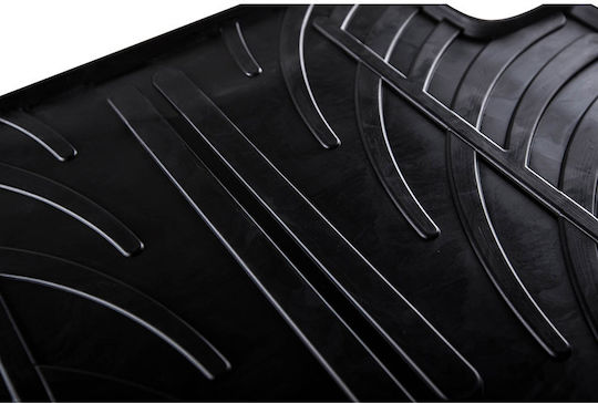 Gledring Set of Front and Rear Mats 4pcs for Renault Kadjar 2015+ Black