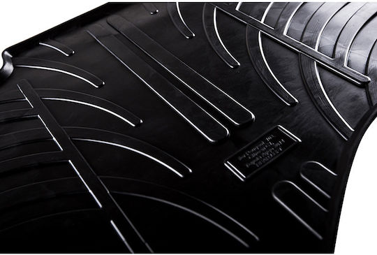 Gledring Set of Front and Rear Mats 4pcs for Renault Espace 2015 Black