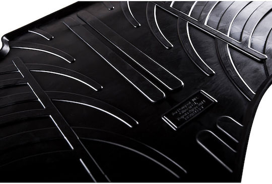 Gledring Set of Front and Rear Mats 4pcs for Nissan X-Trail 2021 Black