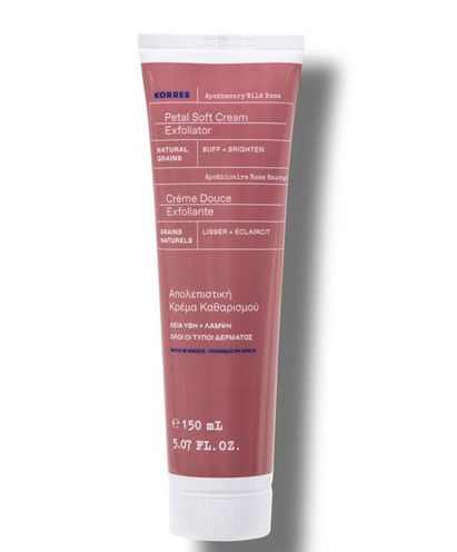 Korres Apothecary Wild Rose Petal Soft Exfoliating & Cleansing for Face 150ml