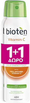 Bioten Vitamin C Deodorant 48h sub formă de Spray 2x150ml