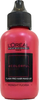 L'Oreal Professionnel Colorful Hair Flash Pro Hair Make Up Midnight Fuchsia 60ml