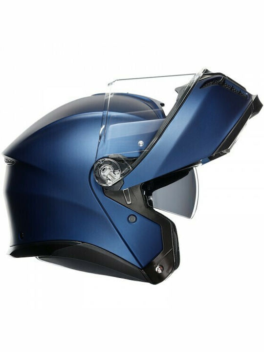 AGV Tourmodular Solid Mplk Flip-Up ECE 22.06 Galassia Blue Matt AGV Tourmodular Solid Mplk Flip-Up ECE 22.06 Galassia Blue Matt