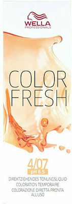 Wella Color Fresh Temporary Dye 4/07 75ml