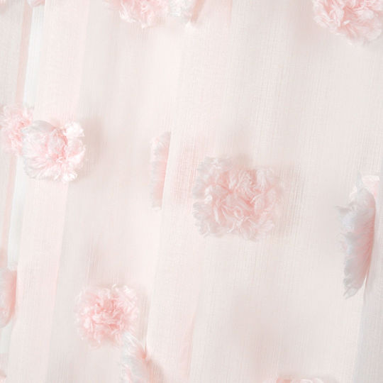 Curtain With Grommets S-F Pompinou Poudre 140x260cm