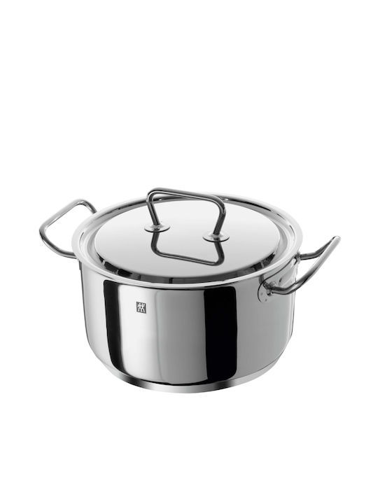 Zwilling J.A. Henckels Classic Σετ Κατσαρόλες από Αλουμίνιο Ασημί 5τμχ