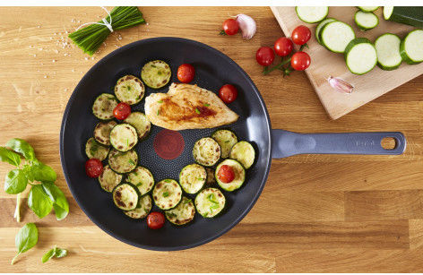Tefal Daily Cook Τηγάνι από Ανοξείδωτο Ατσάλι με Αντικολλητική Επίστρωση 24cm