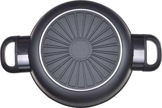 Ballarini Avola Sautieren Mit Deckel aus Aluminium mit Antihaftbeschichtung 24cm