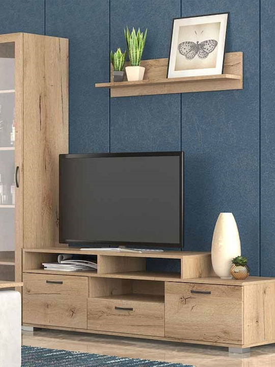 Unitate TV pentru sufragerie No 29 Cerneală cu vitrină L195xA45xÎ180buc