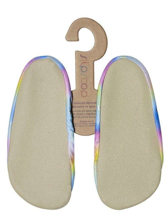 Slipstop Rainbow Wave Children's Beach Shoes Multicolour SS-46J