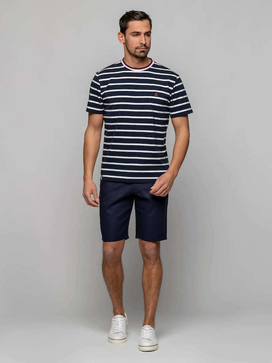 T-shirt Navy Μπλε