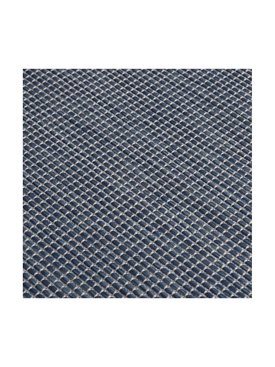 vidaXL Χαλί Εξωτερικού Χώρου Διάδρομος Μπλε 80x150cm