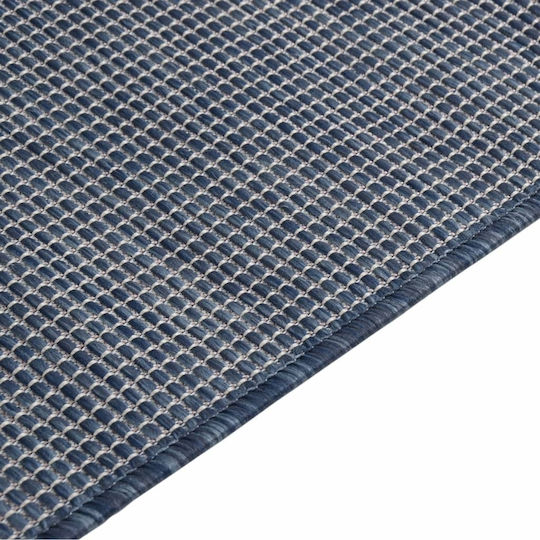 vidaXL Outdoor Runner Blue 80x150cm