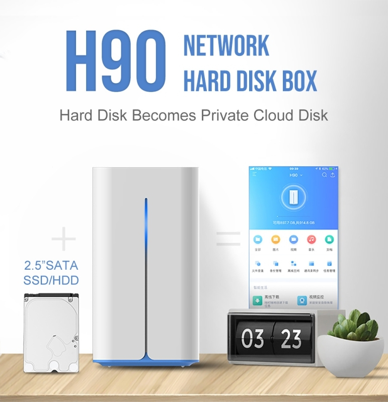 Hikvision HS-AFS-H90 NAS Tower για ένα HDD/SSD | Skroutz.gr