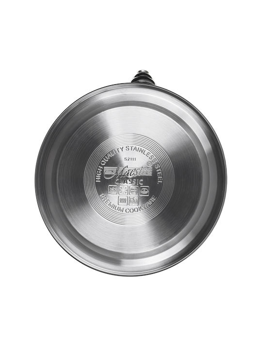Maestro Βραστήρας Ανοξείδωτος Ασημί 3000ml