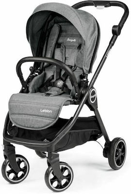 Peg Perego Burigotto Leblon Adjustable 3 in 1 Baby Stroller Suitable for Newborn Light Grey 8.7kg