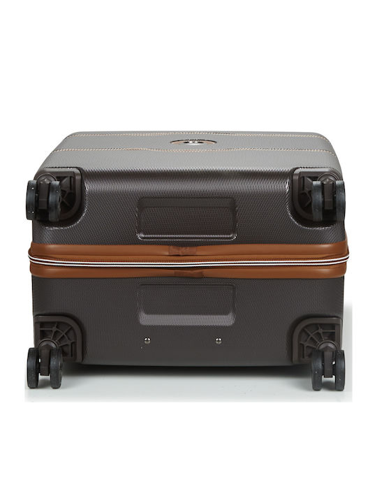 Delsey Chatelet Air 2.0 Medium Hard Brown Suitcase With 4 Wheels Height 66.5cm